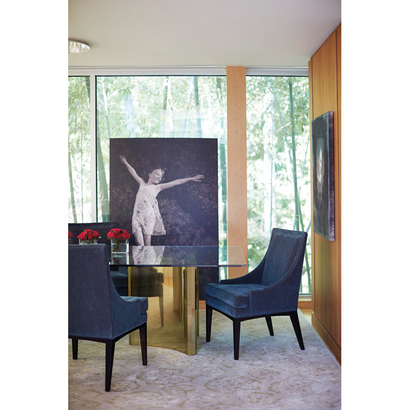 Abbott round dining table top
